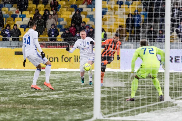Ukrajinská Premier League zápas Dynamo Kyjev - Šachtar Doněck, d — Stock fotografie