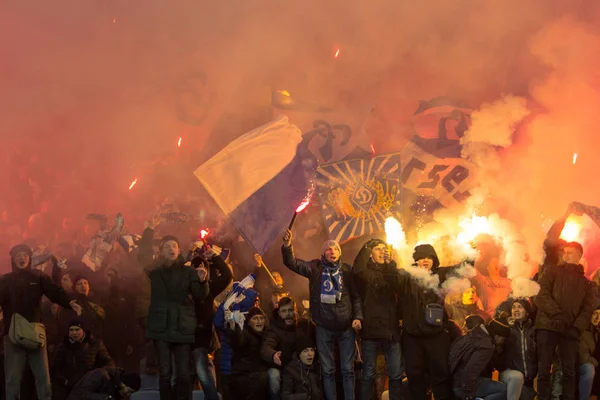 Liga Premier Ucraniana partido Dynamo Kiev - Shakhtar Donetsk —  Fotos de Stock