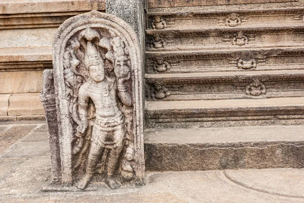 Semi-reliéf postava Naga-Raja — Stock fotografie