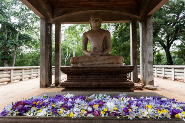 Samadhi Buda heykeli, Anuradhapura, Sri Lanka.