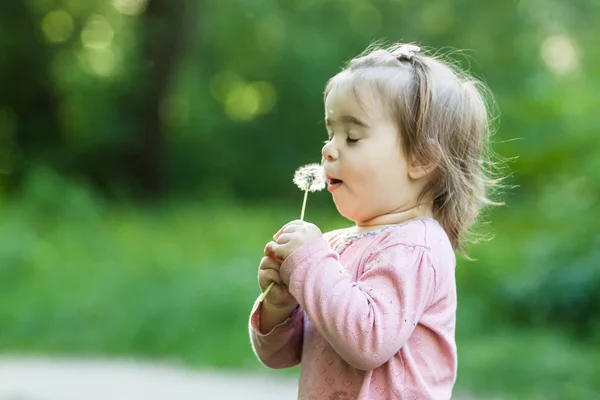 Active little girl having fun — Stock Photo, Image