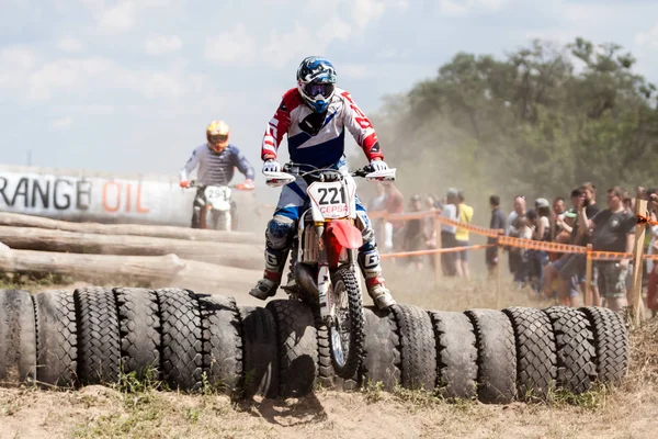 Extreme Sport μοτοσικλέτα, motocross ανταγωνισμού — Φωτογραφία Αρχείου