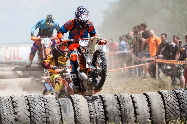 Extreme Sport μοτοσικλέτα, motocross ανταγωνισμού — Φωτογραφία Αρχείου