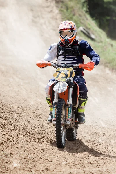 Extremsport Motorrad, Motocross-Wettbewerb — Stockfoto