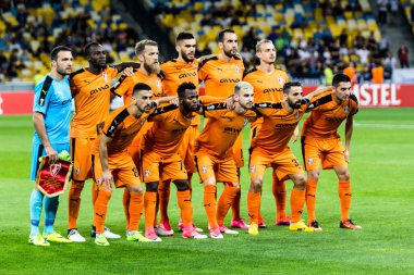 UEFA Avrupa Ligi Futbol Maç Dinamo Kiev Skenderbeu.