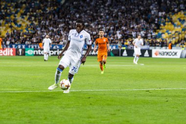 UEFA Avrupa Ligi Futbol Maç Dinamo Kiev Skenderbeu.