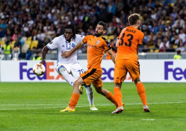 UEFA Avrupa Ligi Futbol Maç Dinamo Kiev Skenderbeu.