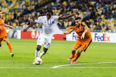 UEFA Avrupa Ligi Futbol Maç Dinamo Kiev Skenderbeu.