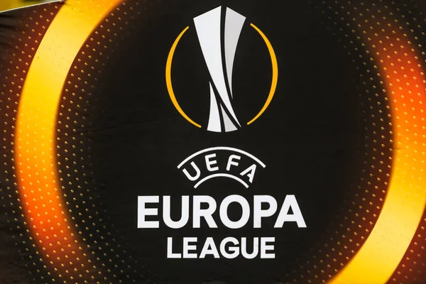 Uefa europa league fussball spiel dynamo kyiv - skenderbeu — Stockfoto