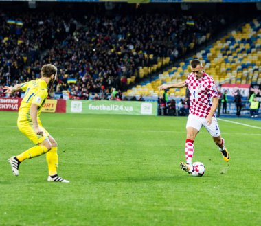 FIFA Dünya Kupası 2018 maç Ukrayna - Hırvatistan.