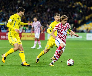 FIFA Dünya Kupası 2018 maç Ukrayna - Hırvatistan.