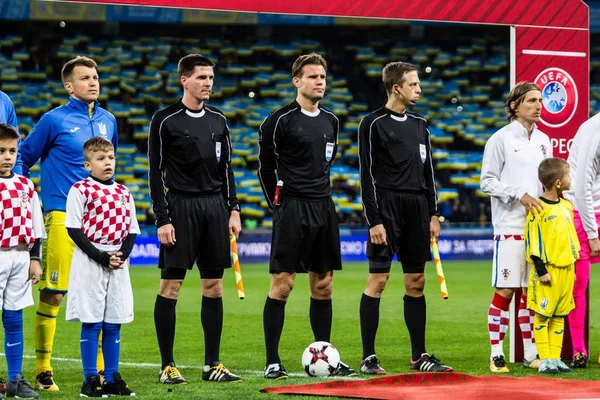 FIFA World Cup 2018 match Ukraine - Croatia. — Stock Photo, Image