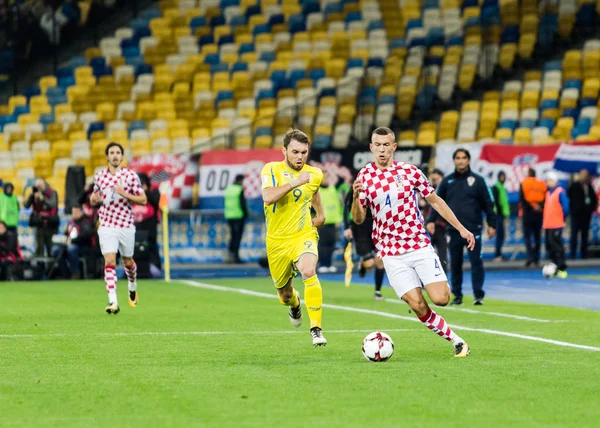 Coupe du monde 2018 Ukraine - Croatie . — Photo