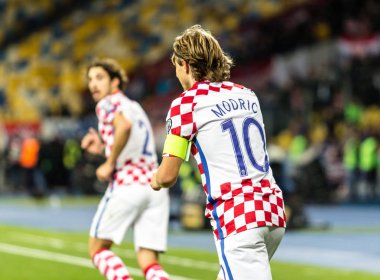 FIFA Dünya Kupası 2018 maç Ukrayna - Hırvatistan.