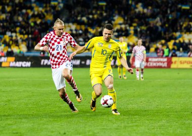 FIFA Dünya Kupası 2018 maç Ukrayna - Hırvatistan.