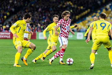 FIFA Dünya Kupası 2018 maç Ukrayna - Hırvatistan.