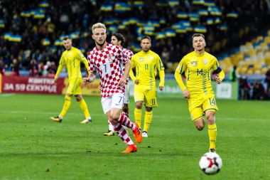 FIFA Dünya Kupası 2018 maç Ukrayna - Hırvatistan.