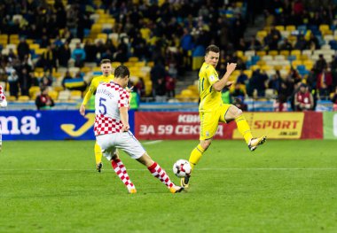 FIFA Dünya Kupası 2018 maç Ukrayna - Hırvatistan.