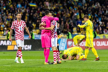 FIFA Dünya Kupası 2018 maç Ukrayna - Hırvatistan.
