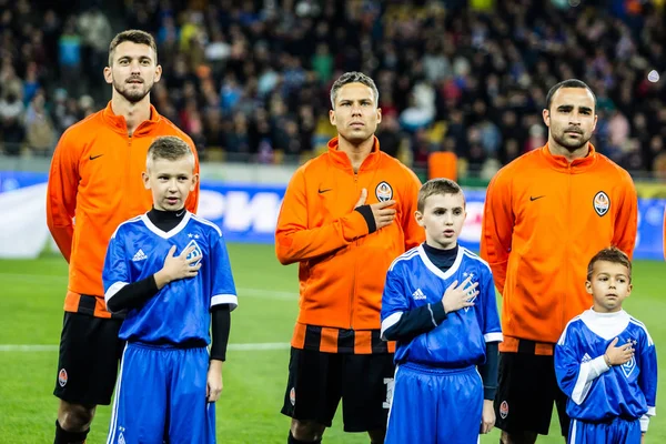 Ukrainian Premier League match Dynamo Kyiv - Shakhtar Donetsk — Stock Photo, Image