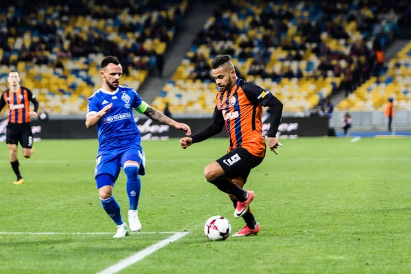 Ukrajinská Premier League zápas Dynamo Kyjev - Šachtar Doněck — Stock fotografie
