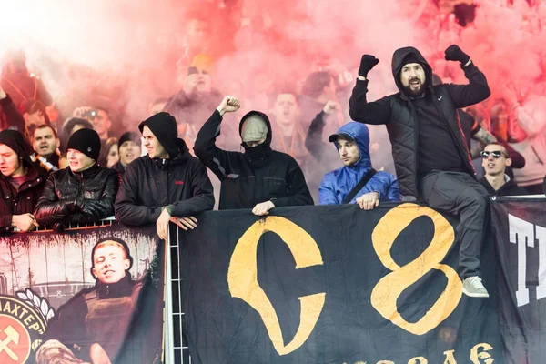 Ουκρανική Premier League αγώνα Ντιναμό Κιέβου - Σαχτάρ Ντόνετσκ — Φωτογραφία Αρχείου