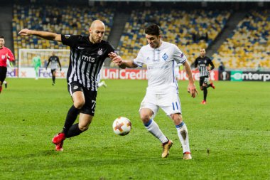 UEFA Avrupa Ligi Futbol Maç Dinamo Kiev Partizan, Dece