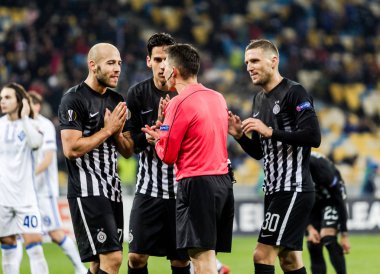 UEFA Avrupa Ligi Futbol Maç Dinamo Kiev Partizan, Dece
