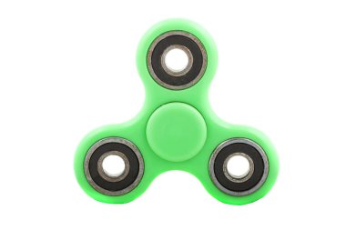 İzole yeşil spinner