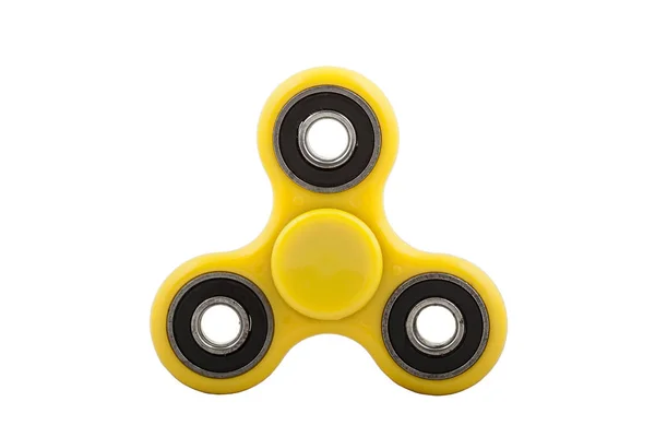 Spinner amarillo aislado —  Fotos de Stock