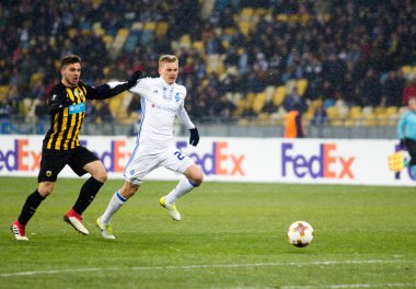 UEFA Avrupa Ligi Futbol Maç Dinamo Kiev - Fc Aek