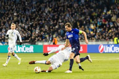 UEFA Avrupa Ligi Futbol Maç Dinamo Kiev - Lazio