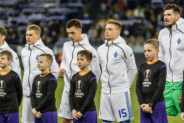 UEFA Europa League football match Dynamo Kyiv - Lazio — Stock Photo, Image