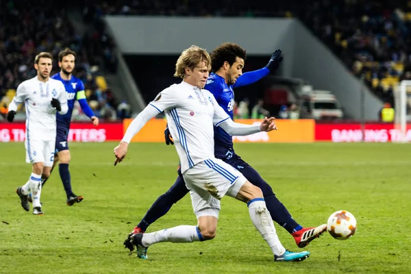 UEFA Europa League partido de fútbol Dinamo Kiev - Lazio — Foto de Stock