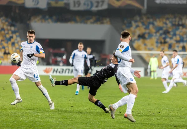 Uefa Europa League football match Dynamo Kyiv - Lugano, Δεκέμβριος — Φωτογραφία Αρχείου