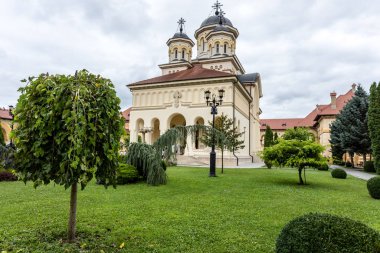 Alba Iulia vauban tarzı Ortaçağ duvarlı Kalesi