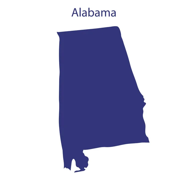 Stati Uniti, Alabama . — Vettoriale Stock