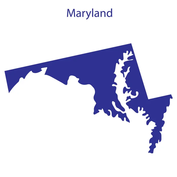 Egyesült Államok, Maryland. — Stock Vector