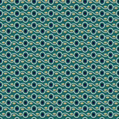 Bağlı daireler ve mavi renk ile sorunsuz şık doku