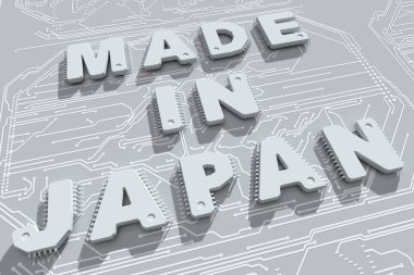 Elektronik kavramı 3d