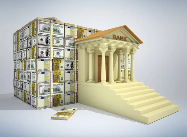 Concepto bancario 3D —  Fotos de Stock