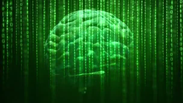 Begreppet artificiell intelligens — Stockvideo