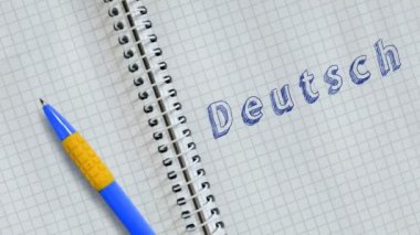 Defter kağıdına el çizimi 