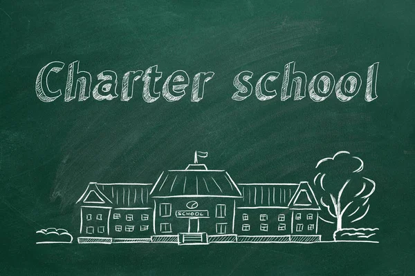 Charter skola — Stockfoto