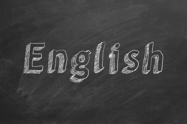 Concepto de aprendizaje inglés — Foto de Stock