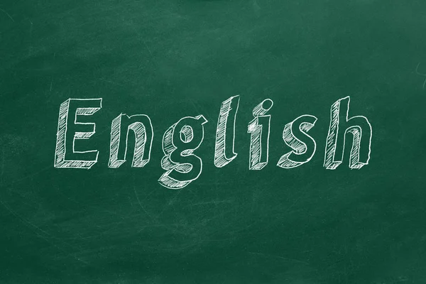 Concepto de aprendizaje inglés — Foto de Stock