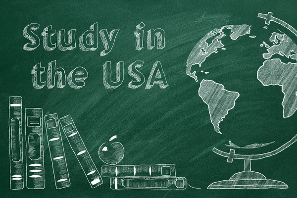 Estudio en los Estados Unidos — Foto de Stock