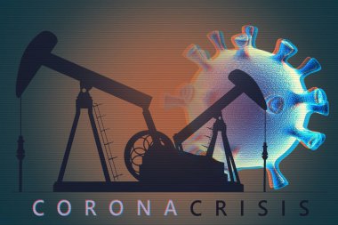 Coronavirus hücreli yağ pompası. Coronavirus covid-19 'un petrol ve doğalgaz piyasasına etkisi.