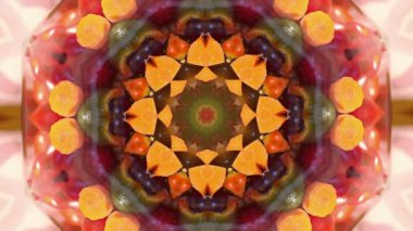 Soyut Kaleidoscope etkisi