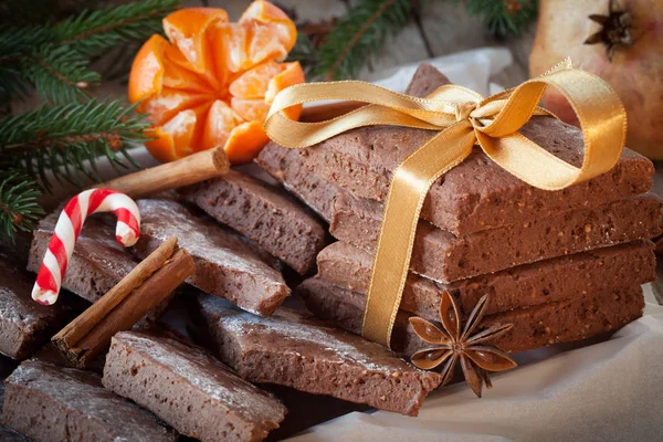 Mostaccioli Biscotti Italiani — Foto Stock